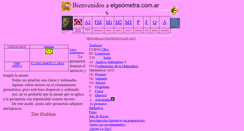 Desktop Screenshot of elgeometra.com.ar